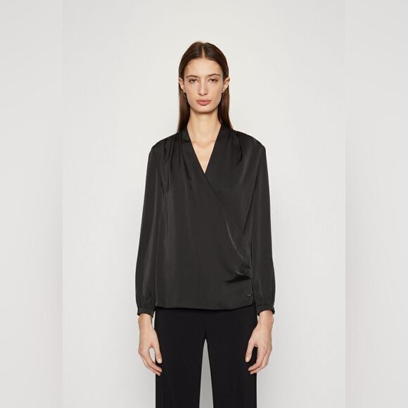 NWT Calvin Klein V Neck Wrap Blouse size 1X - Picture 1 of 8